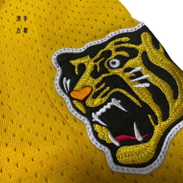 Japan Henshin Tigers uniform yellow embroidery logo mizuno
